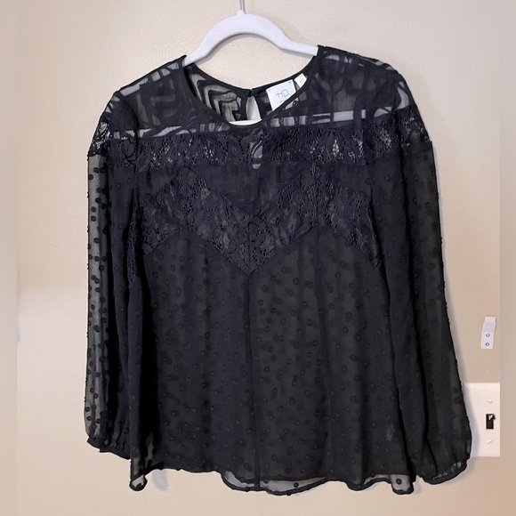 Anthropologie HD In Paris Mesh Top - Picture 4 of 10